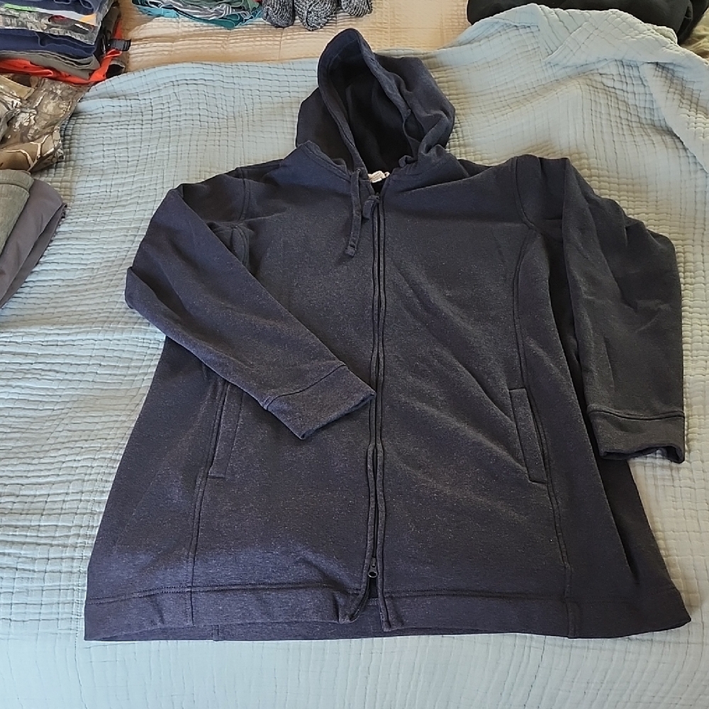 Duluth Trading Co Dark Blue Hoodie